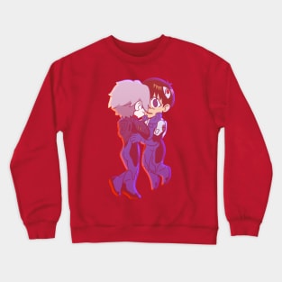 NGE! SHINJI X KAWORU ALWAYS HERE FOR YOU Crewneck Sweatshirt